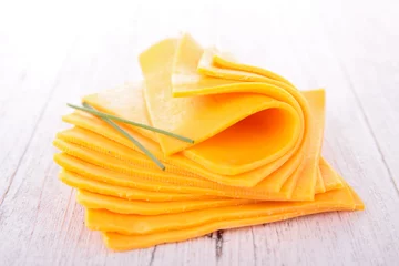Papier Peint photo Produits laitiers cheese slice