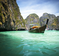 Thailand beach on tropical island