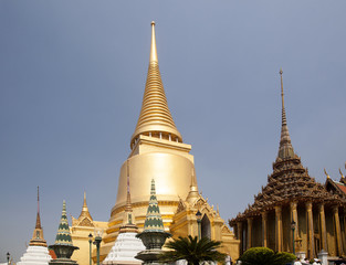 Naklejka premium Wat Phra Kaeo, Temple of the Emerald Buddha