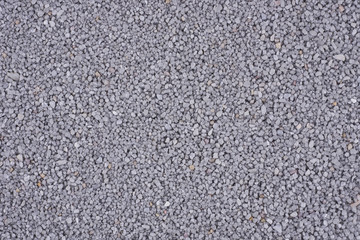 Crushed gravel as background or texture