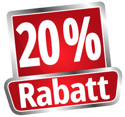 20 % Rabatt