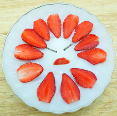 Angry strawberry