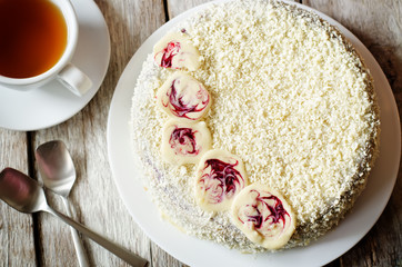 cheesecake blackcurrant