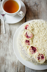 cheesecake blackcurrant