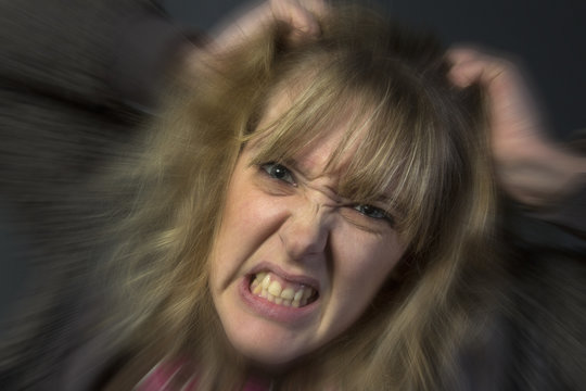 Angry Young Woman