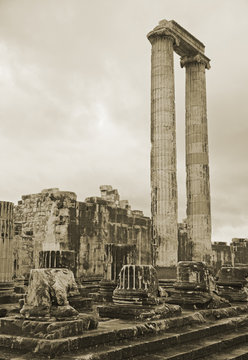 Apollo temple in Turkey