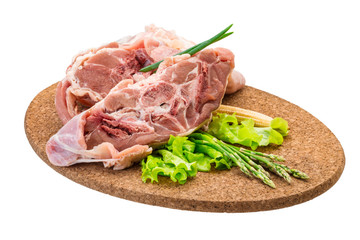 Raw lamb