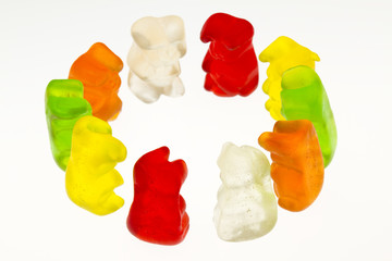 Easter Bunny Gummy Circle