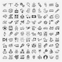 doodle toy icons