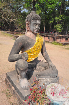 Laper King Statue near the Terrace of the Elephants within the