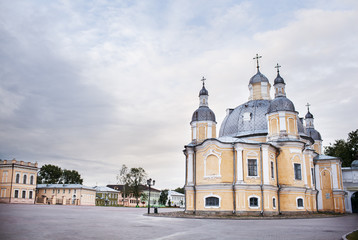 Fototapeta na wymiar Cathedral of the Resurrection in Vologda