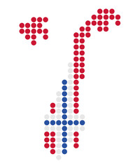 Карта Норвегии