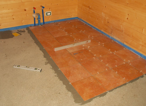 Incomplete Floor Tiling