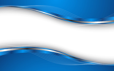 Abstract blue background. Vector Illustration