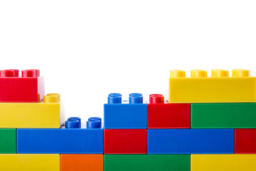 Plastic building blocks