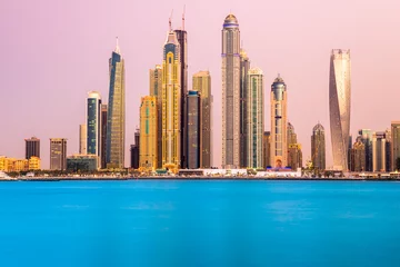 Foto auf Glas Dubai Marina. © Luciano Mortula-LGM