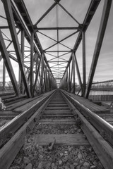 Fototapeta Stary most kolejowy obraz