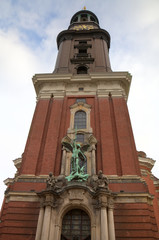 St. Michael Church. Hamburg, Germany