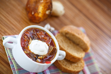 soup with mushrooms