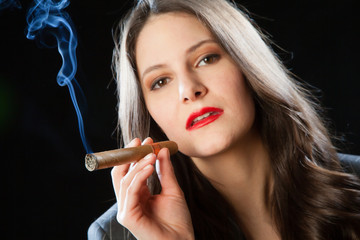 Obraz premium rauchen