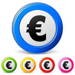 euro sign icons