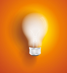 Creative light bulb.