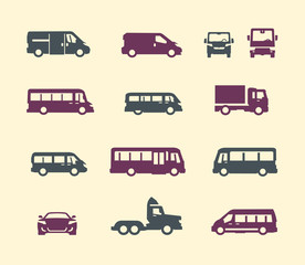 Naklejka premium Transportation. Vector format