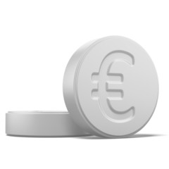 Pill with euro sign