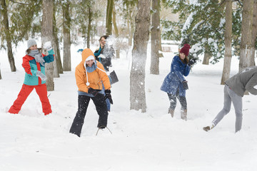 Playing in Snow