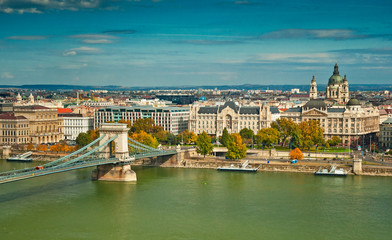 Fototapeta premium Budapest in autumn