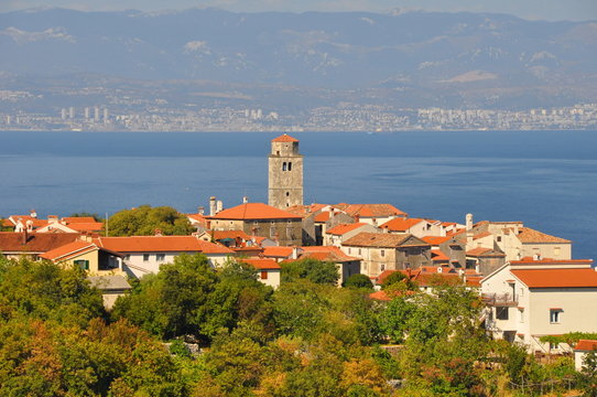 Blick &uuml;ber die Bucht von Rijeka