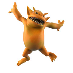 happy monster happy jump © DM7