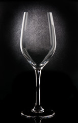 empty wine glass