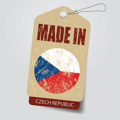 Made in   Czech Republic . Tag .