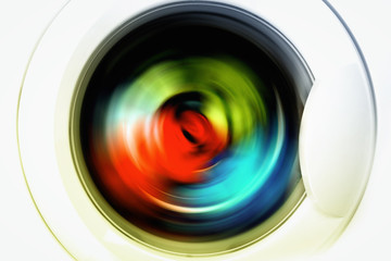 Clothes in laundry