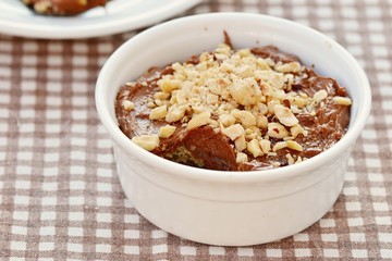 nuts and chocolate dessert