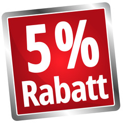 5 % Rabatt