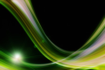 futuristic eco background design with lights