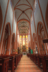 Bazylika św. Elżbiety Węgierskiej we Wrocławiu - obrazy, fototapety, plakaty