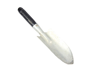 Garden tool trowel isolated.