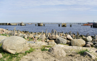 Fototapeta na wymiar At the Baltic sea.