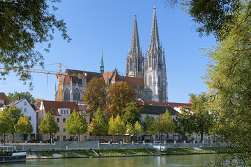 Fototapeta premium Regensburg Cathedral, Germany