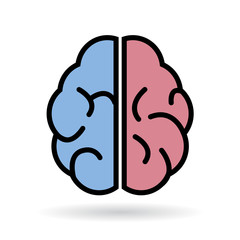 Brain vector icon