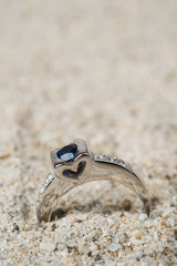 Gemstone Engagement Ring