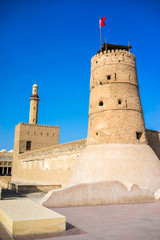 Obraz premium Al Fahidi Fort (1787), home to the Dubai Museum and city's oldes