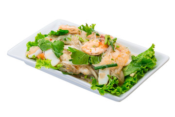 Glass noodle with shrimps