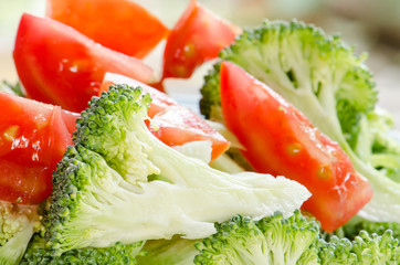 Trimming vegetables for cooking