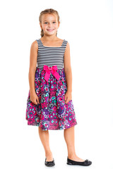 Portrait little girl