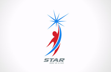 Logo Sport Fitness Business Corporate vector icon design