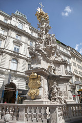 Vienna. Plague column